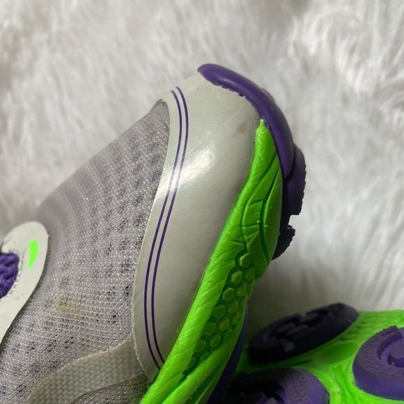 New Balance Minimus Sneakers Vibram Soles Green Purple Gray Size 9.5 - Picture 13 of 13